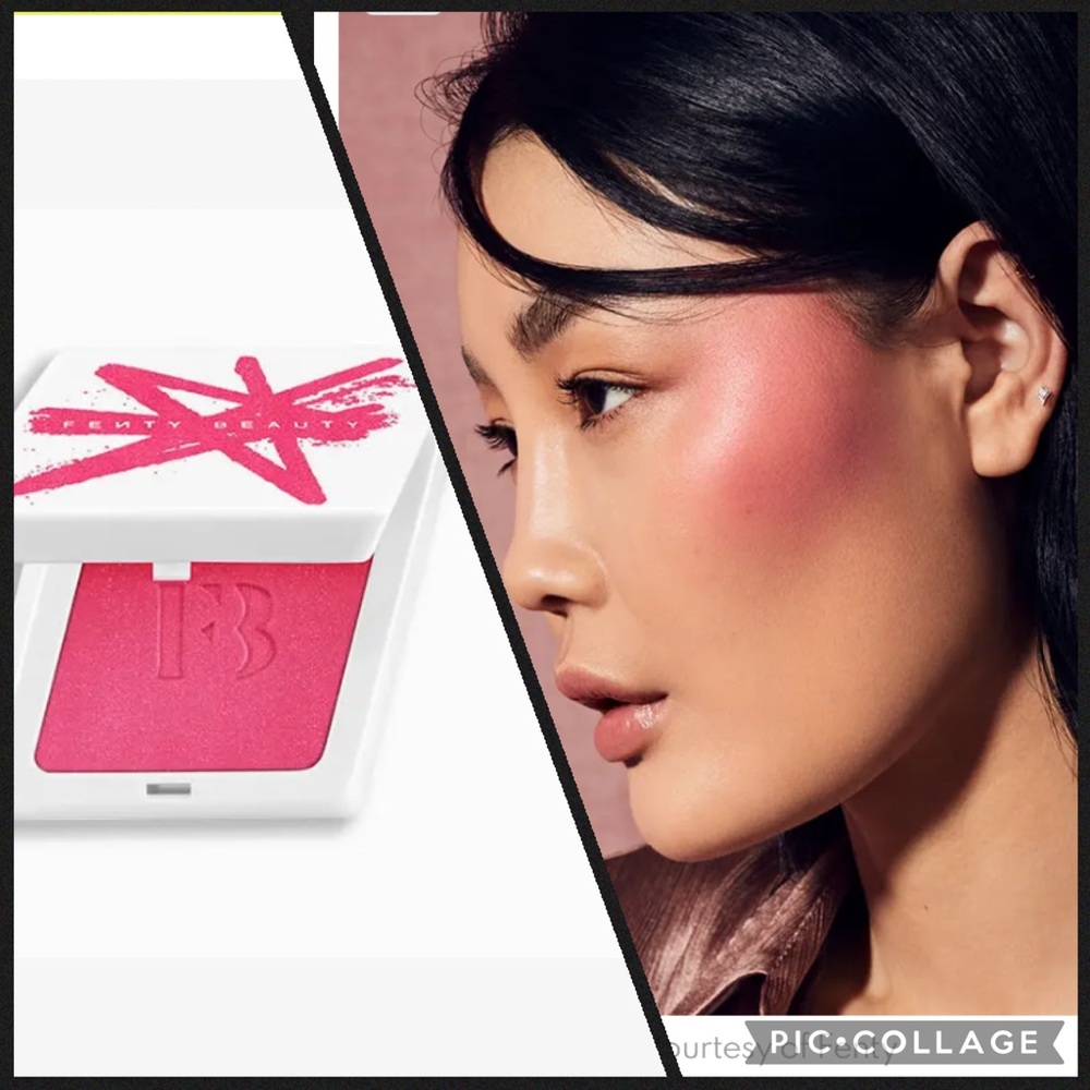 ⚡️Fenty Beauty Fenty Cheeks Suede Powder Blush in Bubbleband$ NWT NIB